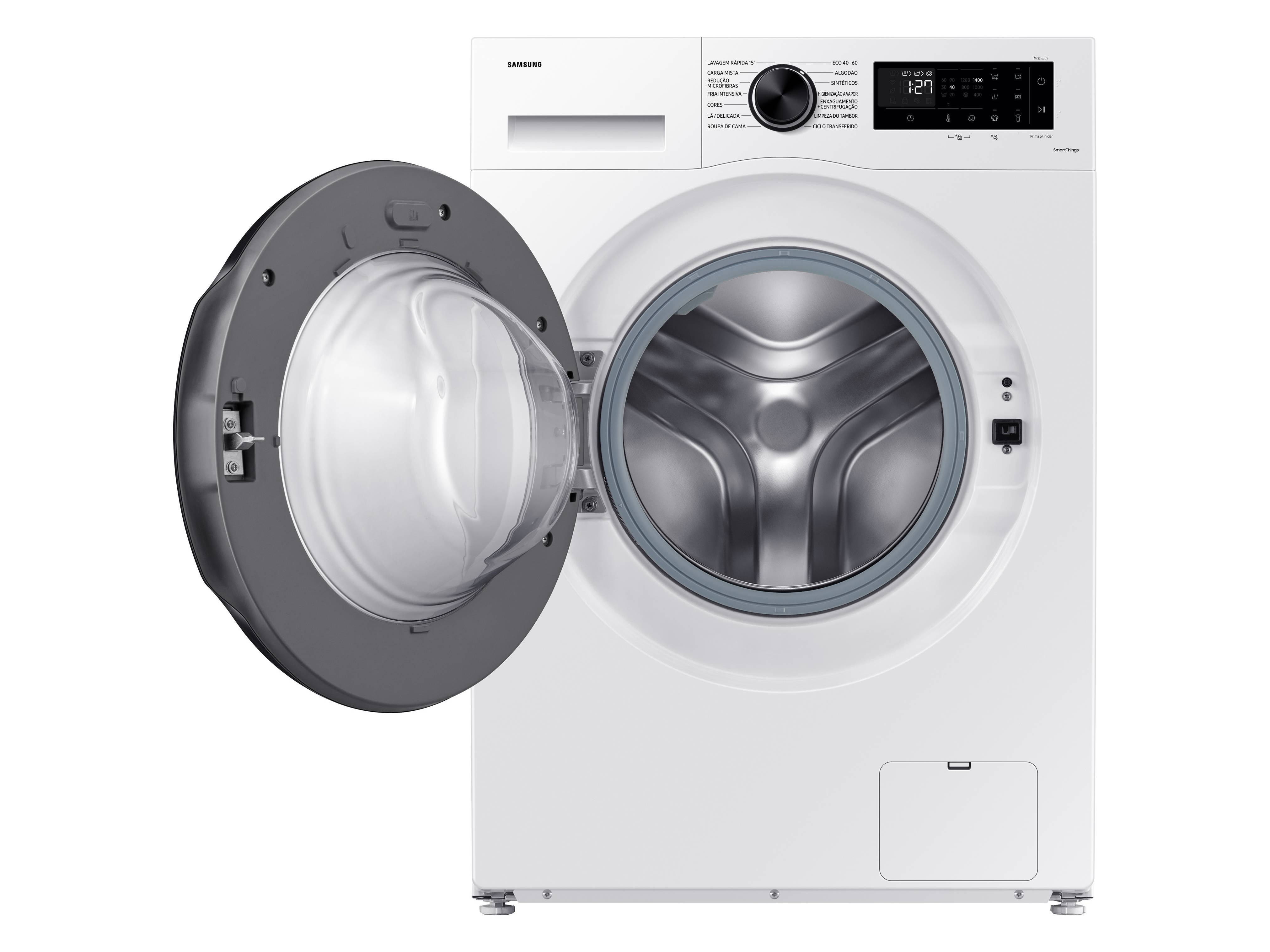 MÁQUINA DE LAVAR ROUPA SAMSUNG WW90CGC04DAEEP ECOBUBBLE - BRANCO A 9KG