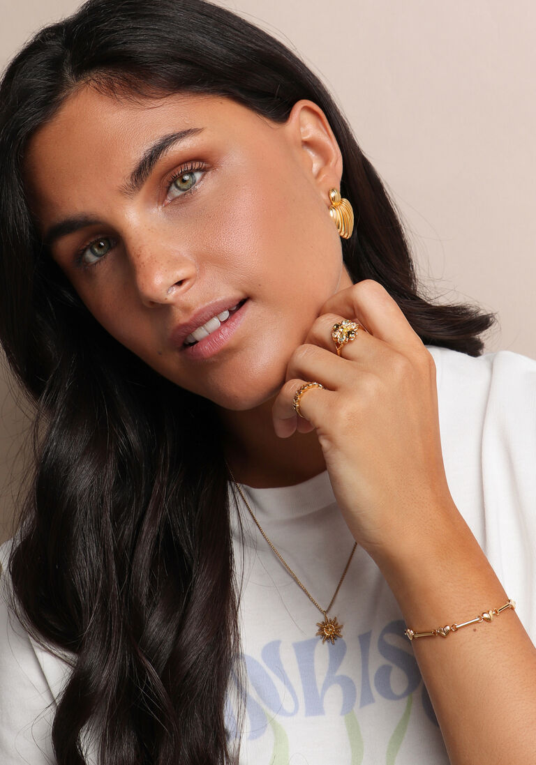 24Kae gouden 24kae ketting 32471y