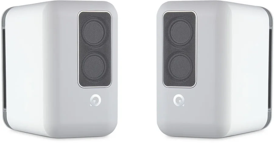 Q Acoustics Q Active 200 Blanc Google Enceintes sans fil hi-fi