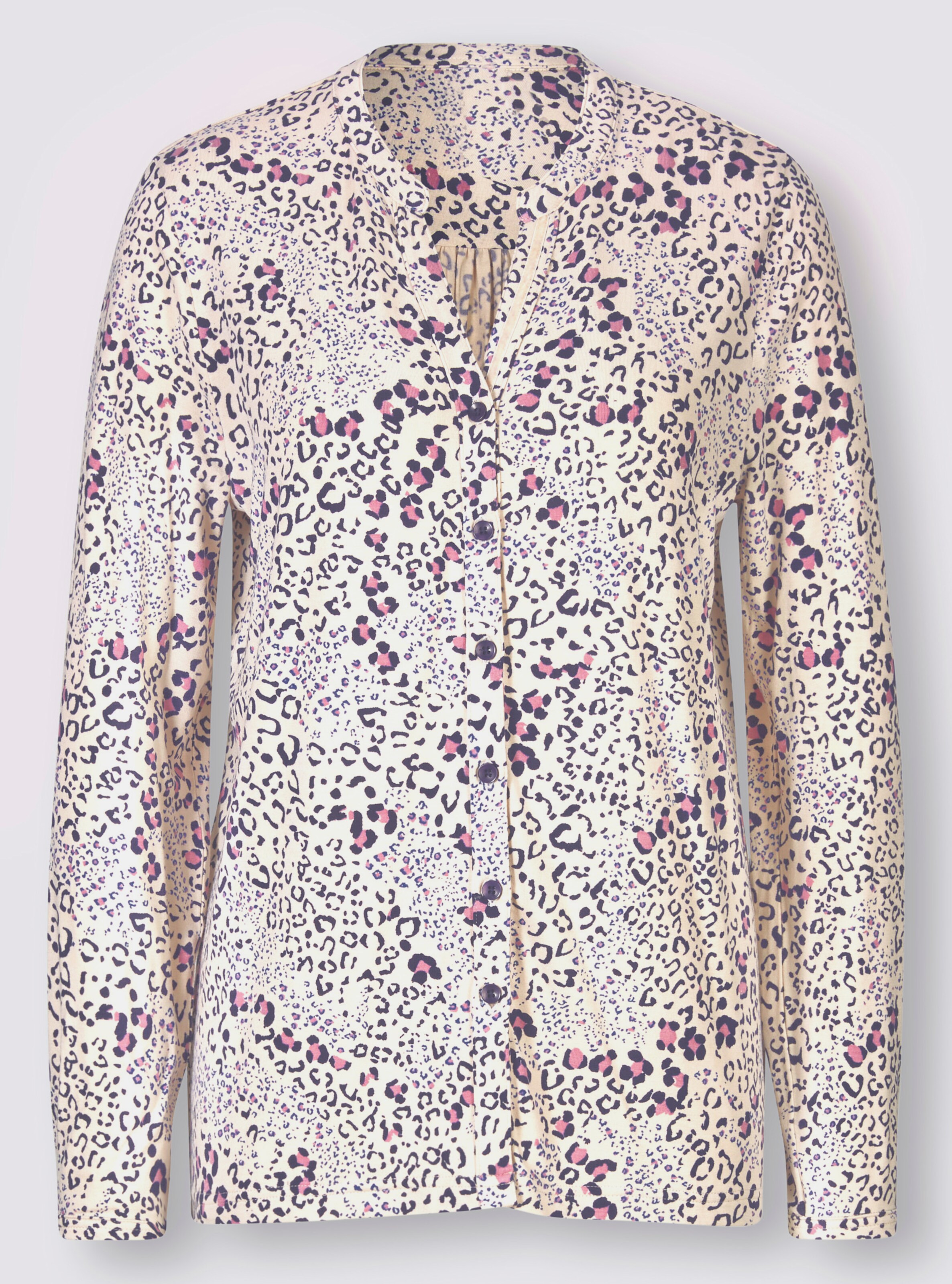 Jersey-Bluse