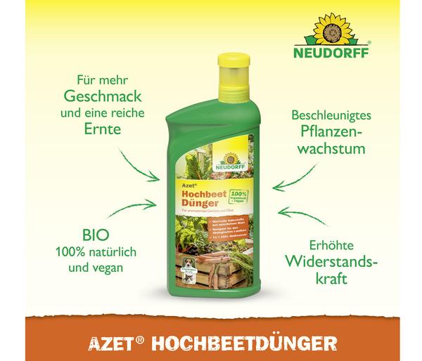 Neudorff Azet® Hochbeet Dünger, flüssig, 1