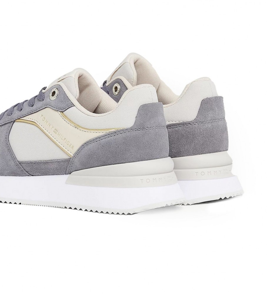Tênis de corrida Tommy Hilfiger Elevated Medium, cinza