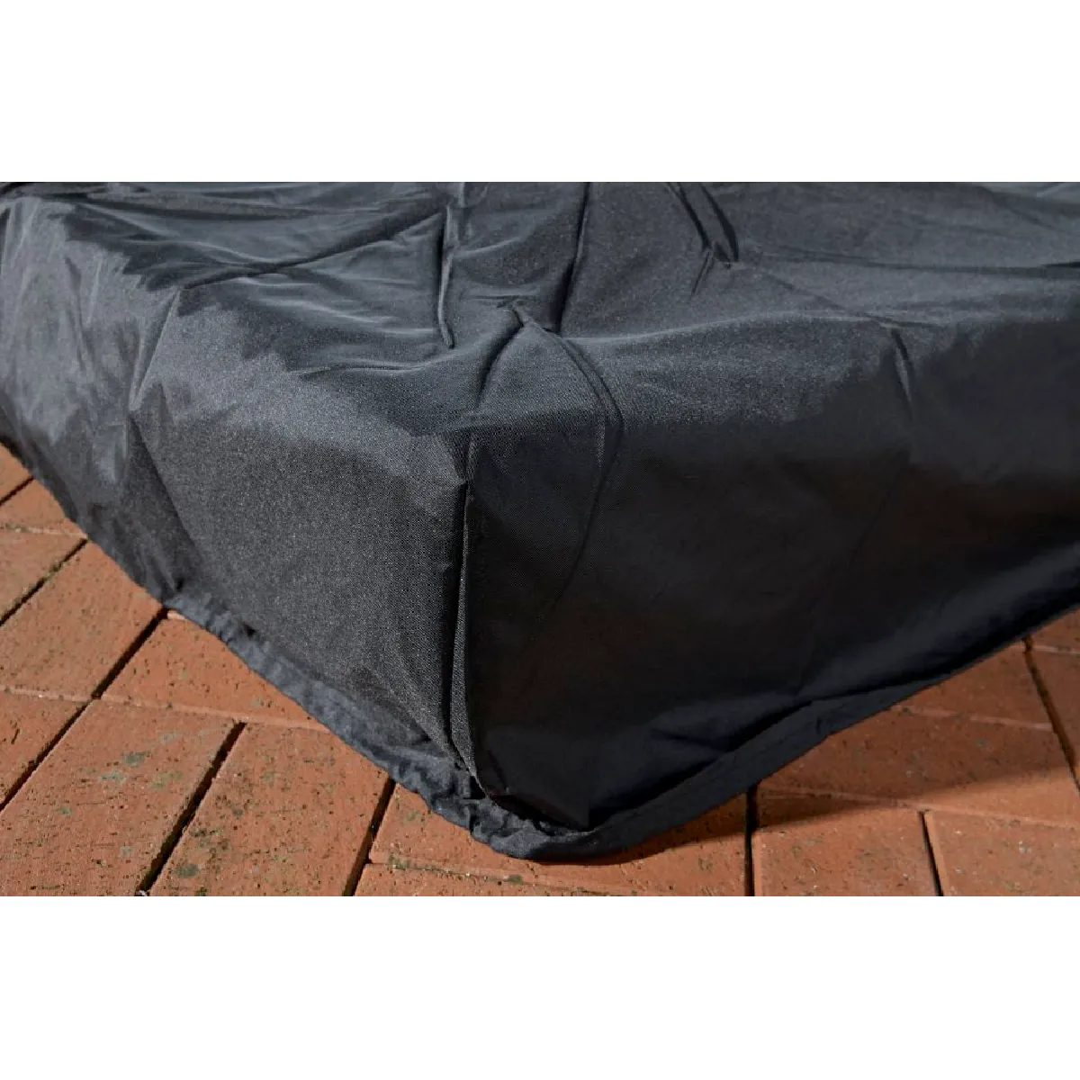decoshop26 Housse mobilier jardin - Noir