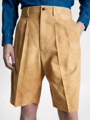 Bermudas de gabardine sob medida