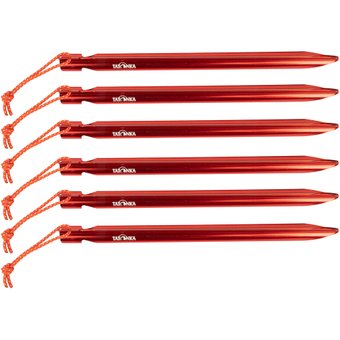 Tatonka Pro 19 cm 6 Stück Zeltheringe Red