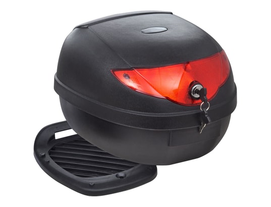VIDAXL - Boîte de moto 36 l pour un seul casque