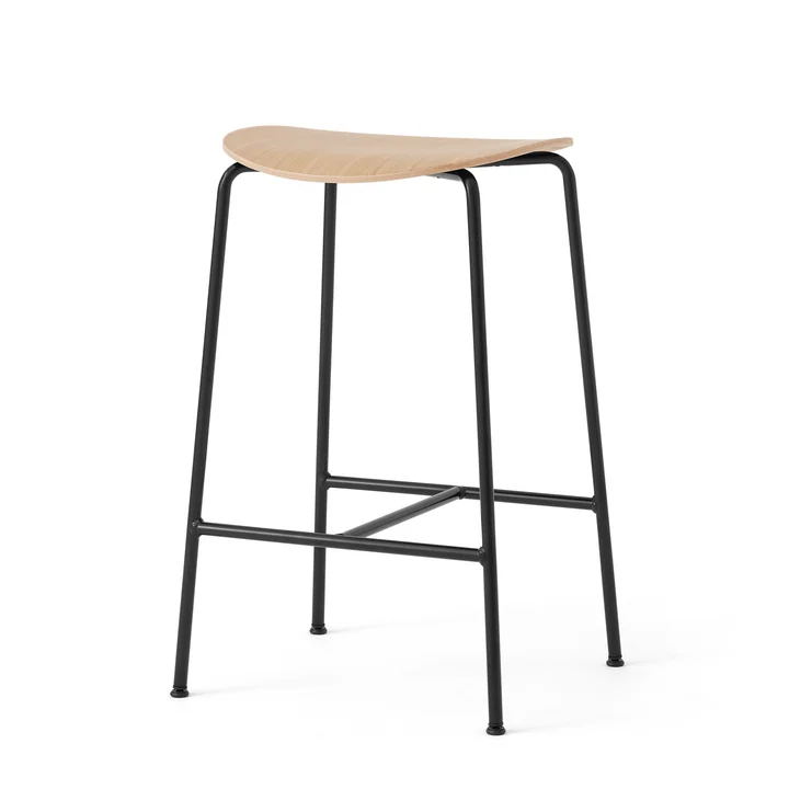 &Tradition - Pavilion AV37 Barhocker, H 68 cm, Eiche (Kunststoffgleiter)