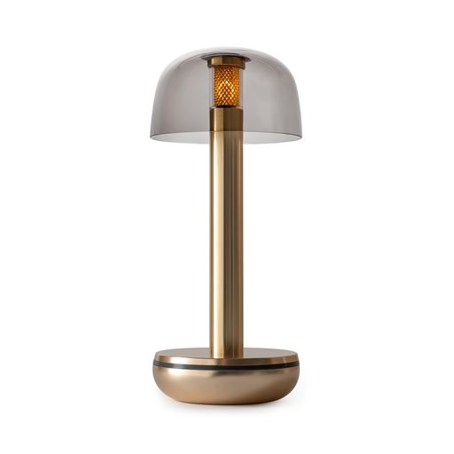 Humble Two Bordlampe, Gold Smoked
