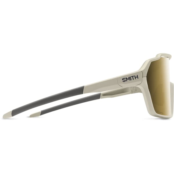 Lunette vélo SMITH SHIFT XL MAG MATTE BONE CHROMAPOP BLACK GOLD MIRROR