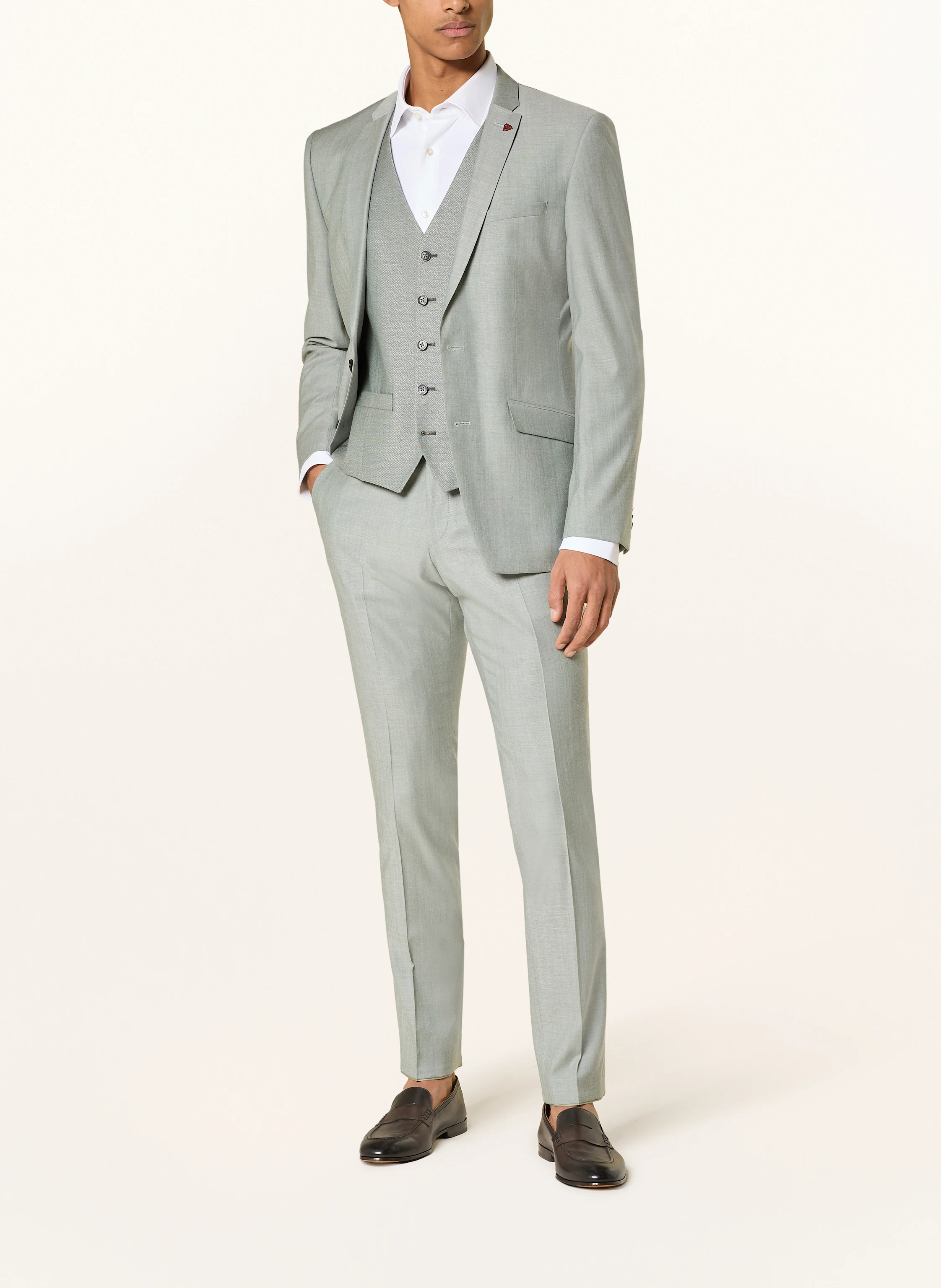 Roy Robson Anzugweste 24-05 Extra Slim Fit