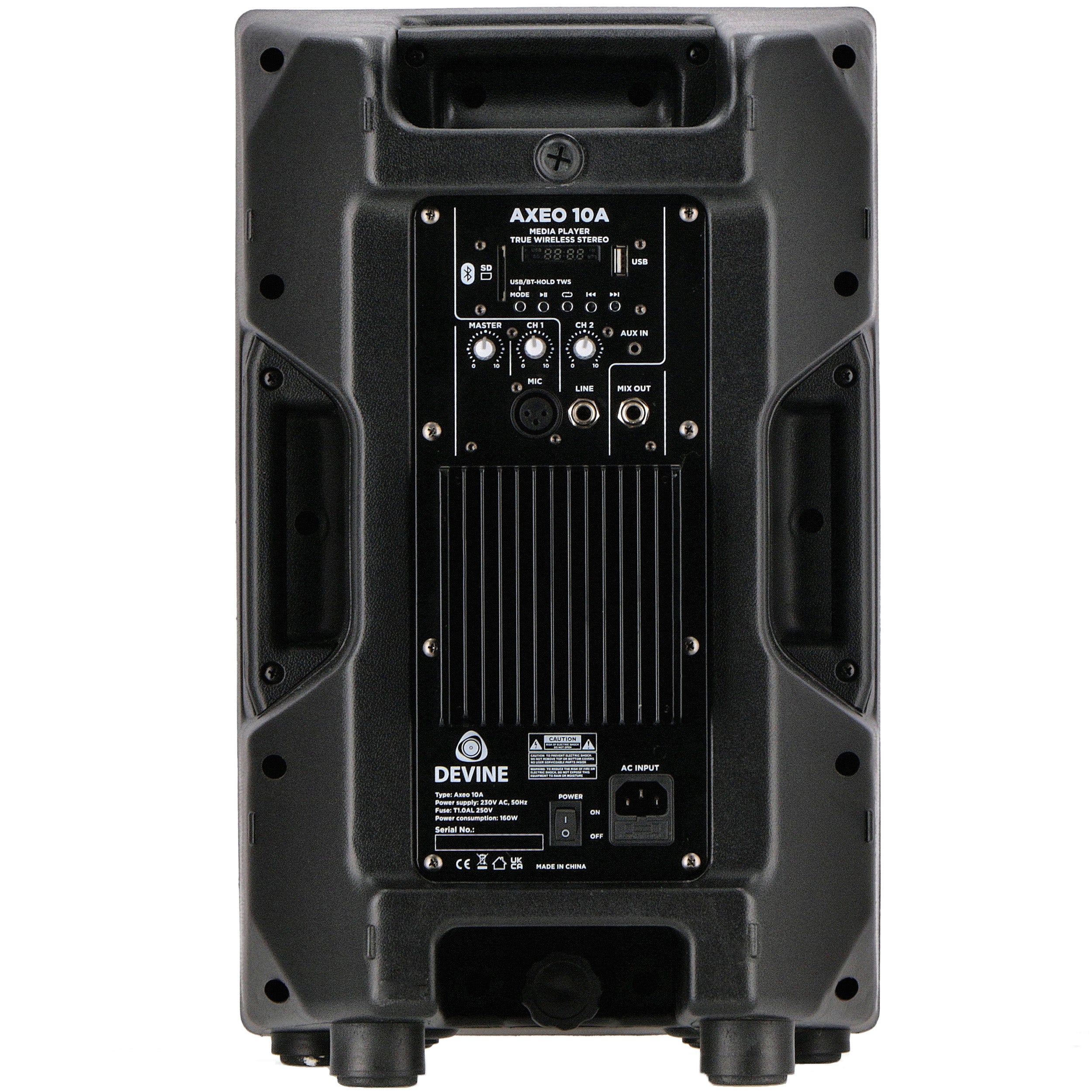 Devine Axeo 10A actieve 10 inch fullrange luidspreker