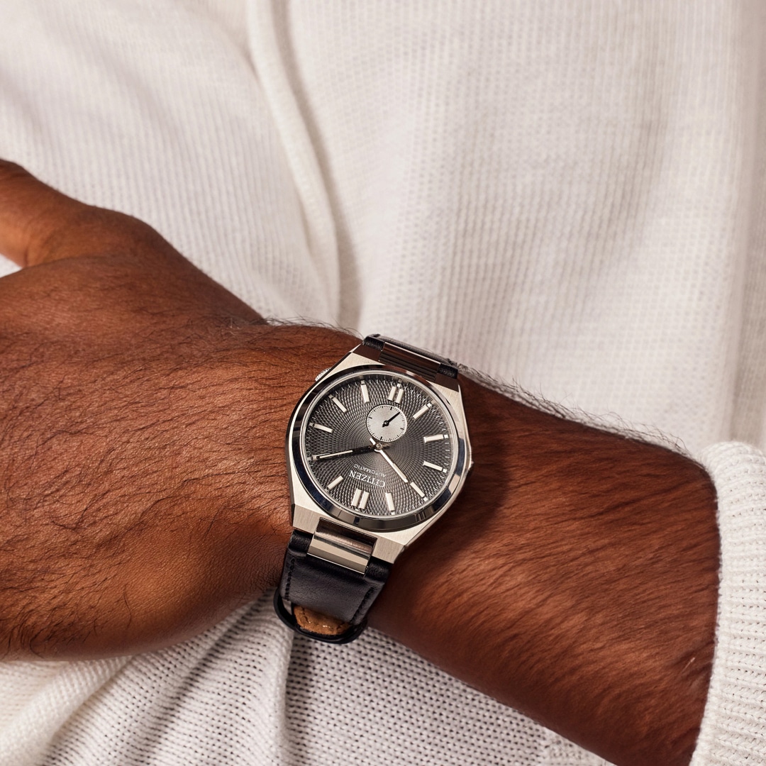 Citizen Tsuyosa Small Second Automatik Grau