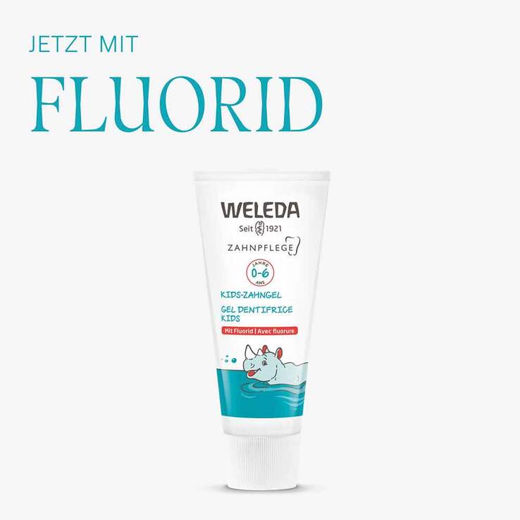 Weleda Kids-Zahngel mit Fluorid, 50 ml