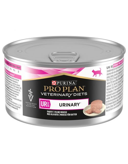 Pro Plan Veterinary Diets Feline Ur Urinary Mousse - Kattenvoer - Kalkoen 195 g