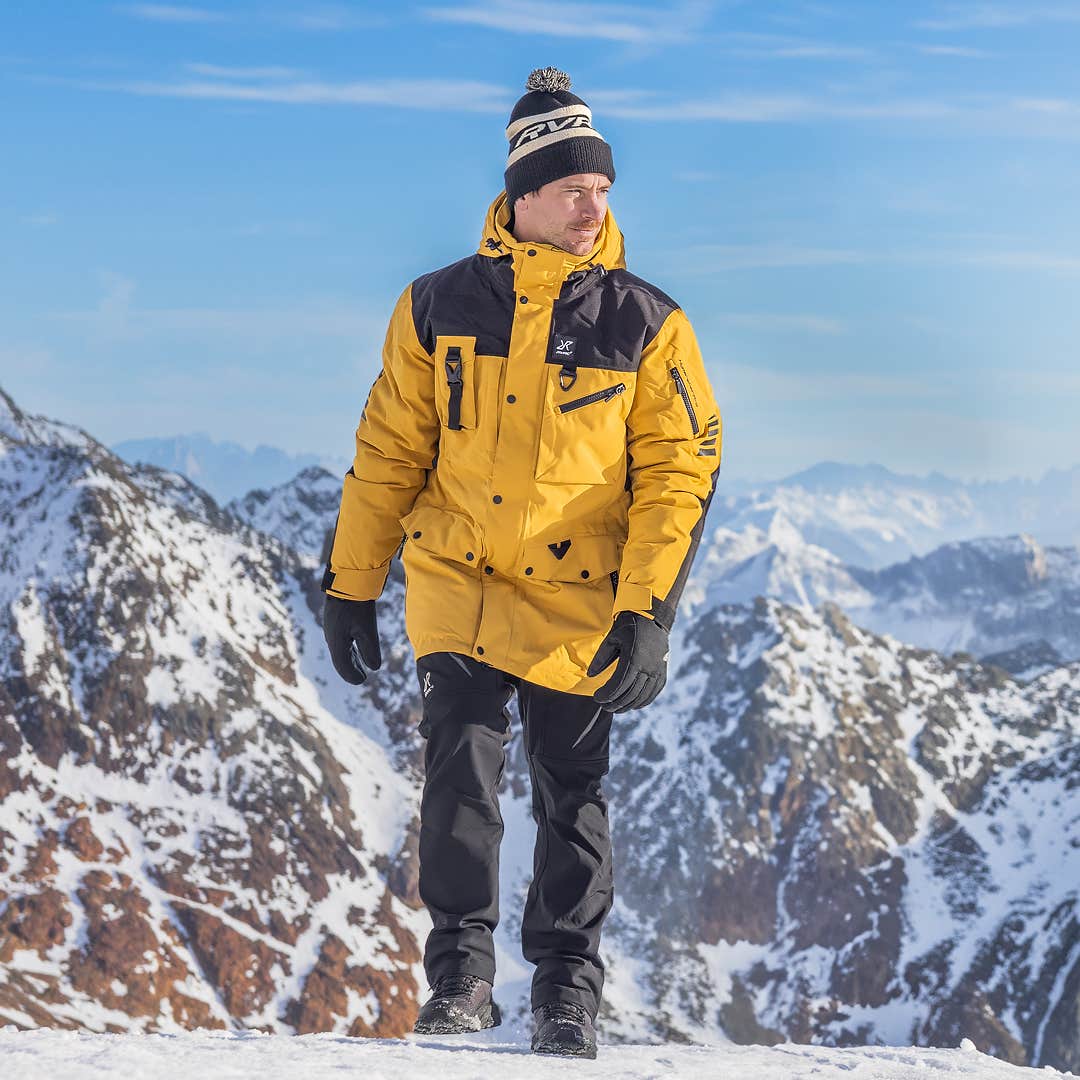 Saviour Tech 2L Insulated Parka Herre Harvest Gold