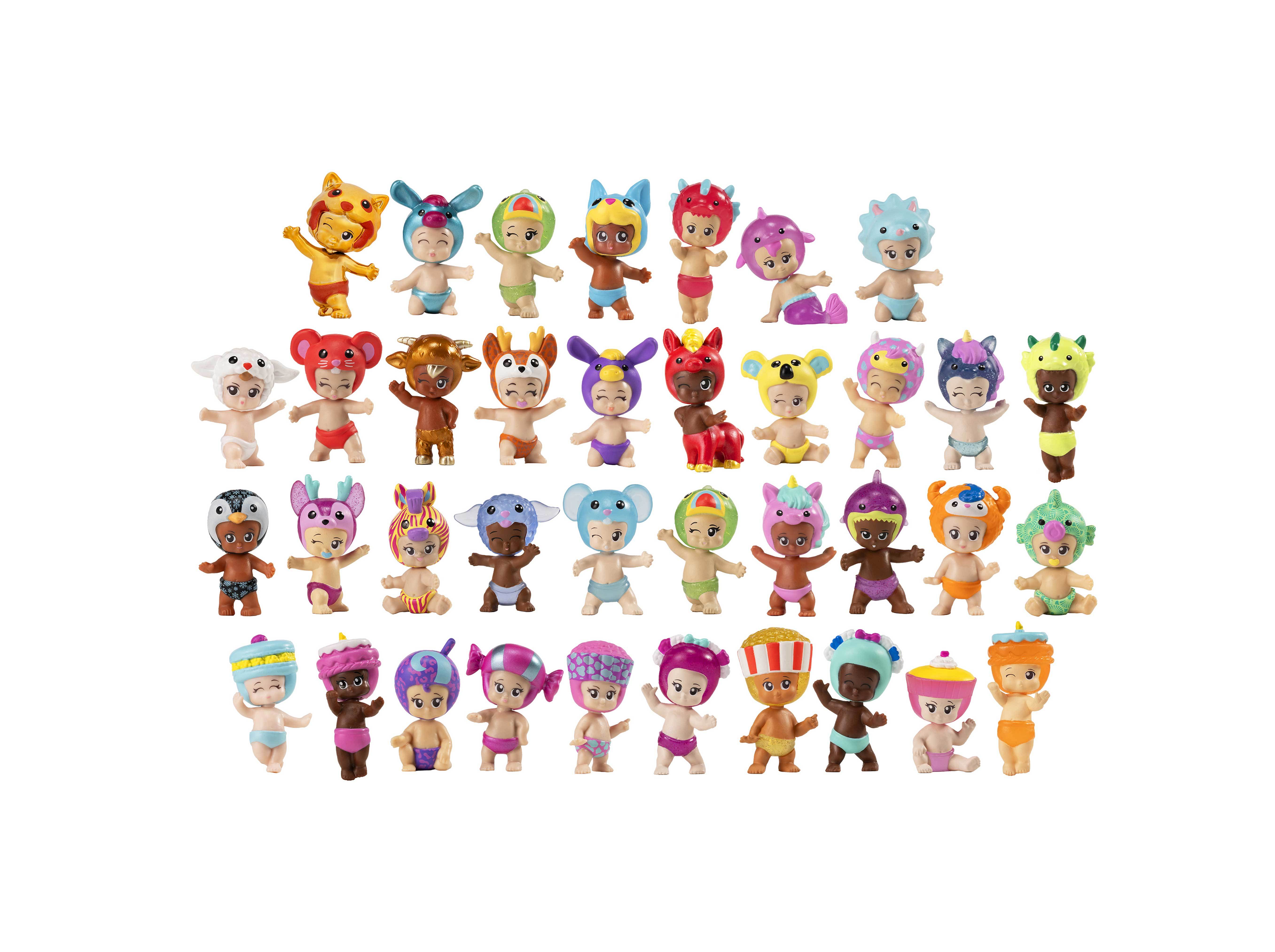 MINI FIGURAS BIBI CHIBIS PACK 5 MODELOS SORTIDOS