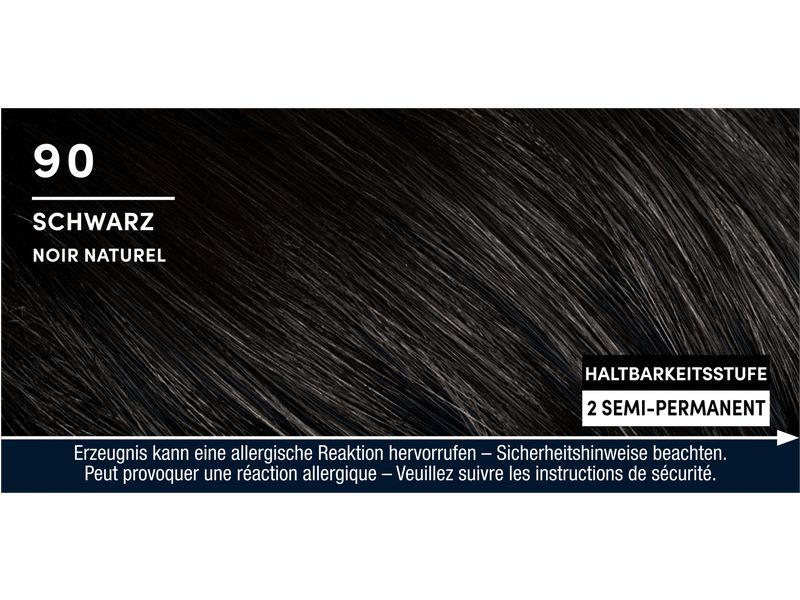Schwarzkopf Men Perfect Haarcoloration Anti-Grau 90 Schwarz Leicht anzuwendende Gel-Coloration für Männer
