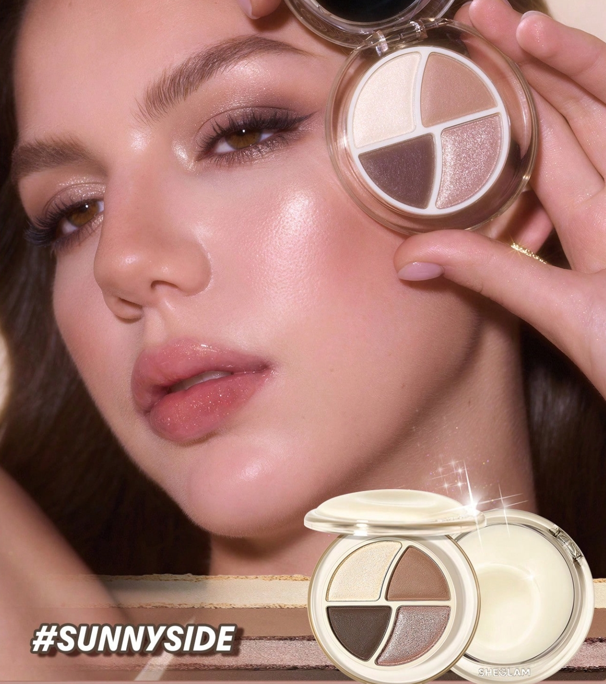 SHEGLAM - Mini paleta de sombras Daydreamer - Cloudy Sundae