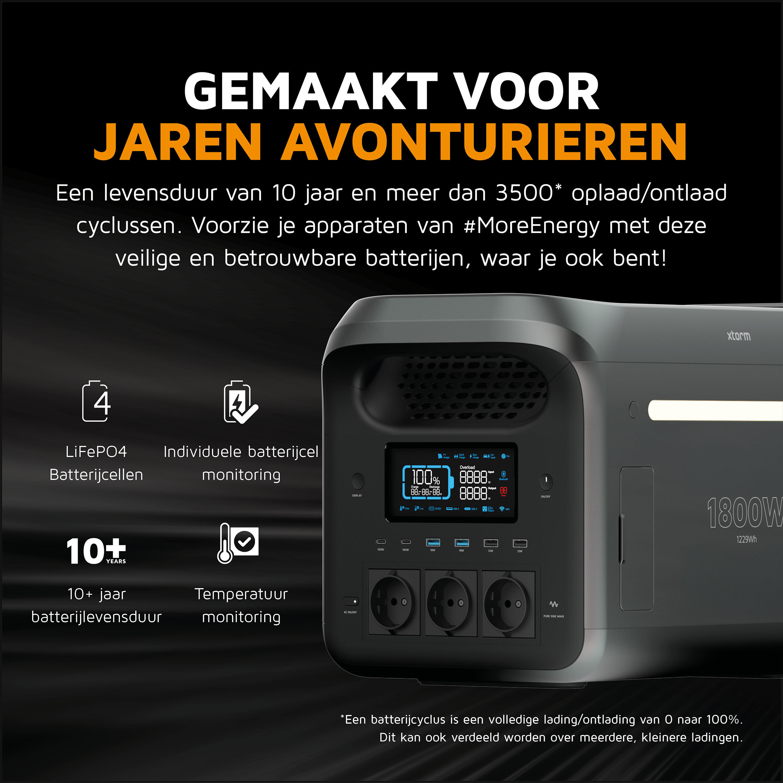Xtorm Portable powerstation - 1800 watt