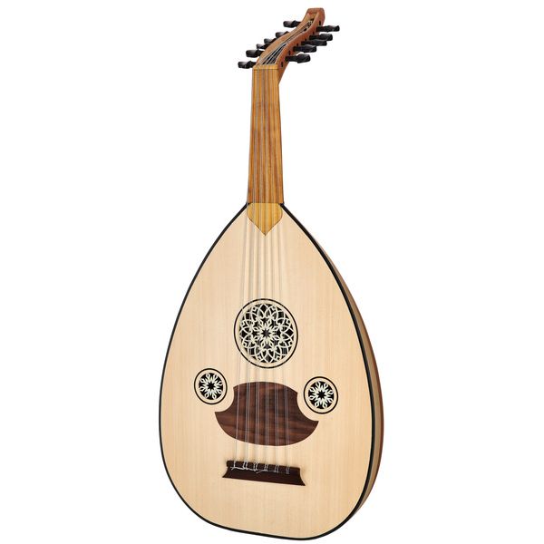 Saz 166-AK Turkish Oud Apricot