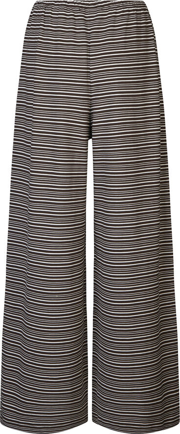 Oval Square Steffi Pants Coffee / off white stripe