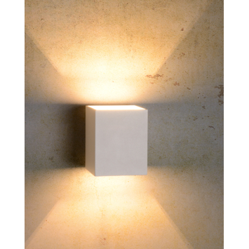 Lucide XERA wandlamp Wit
