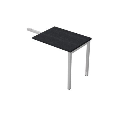 Retour direct pour Bureau Trend pieds métal arche - L140 - plateau imitation frêne noir