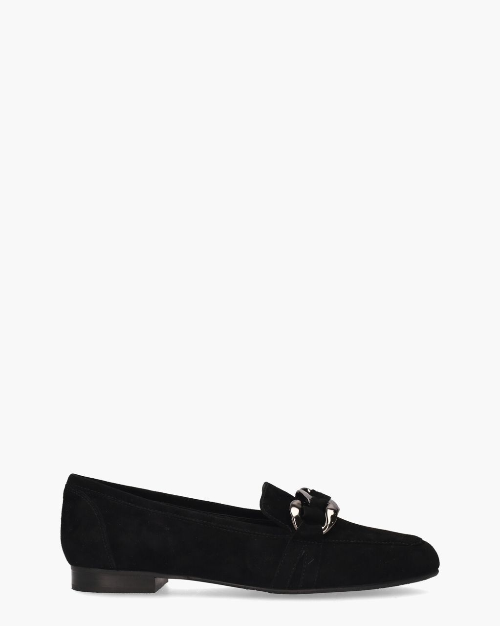 Di Lauro Sindy Zwart Damesloafers