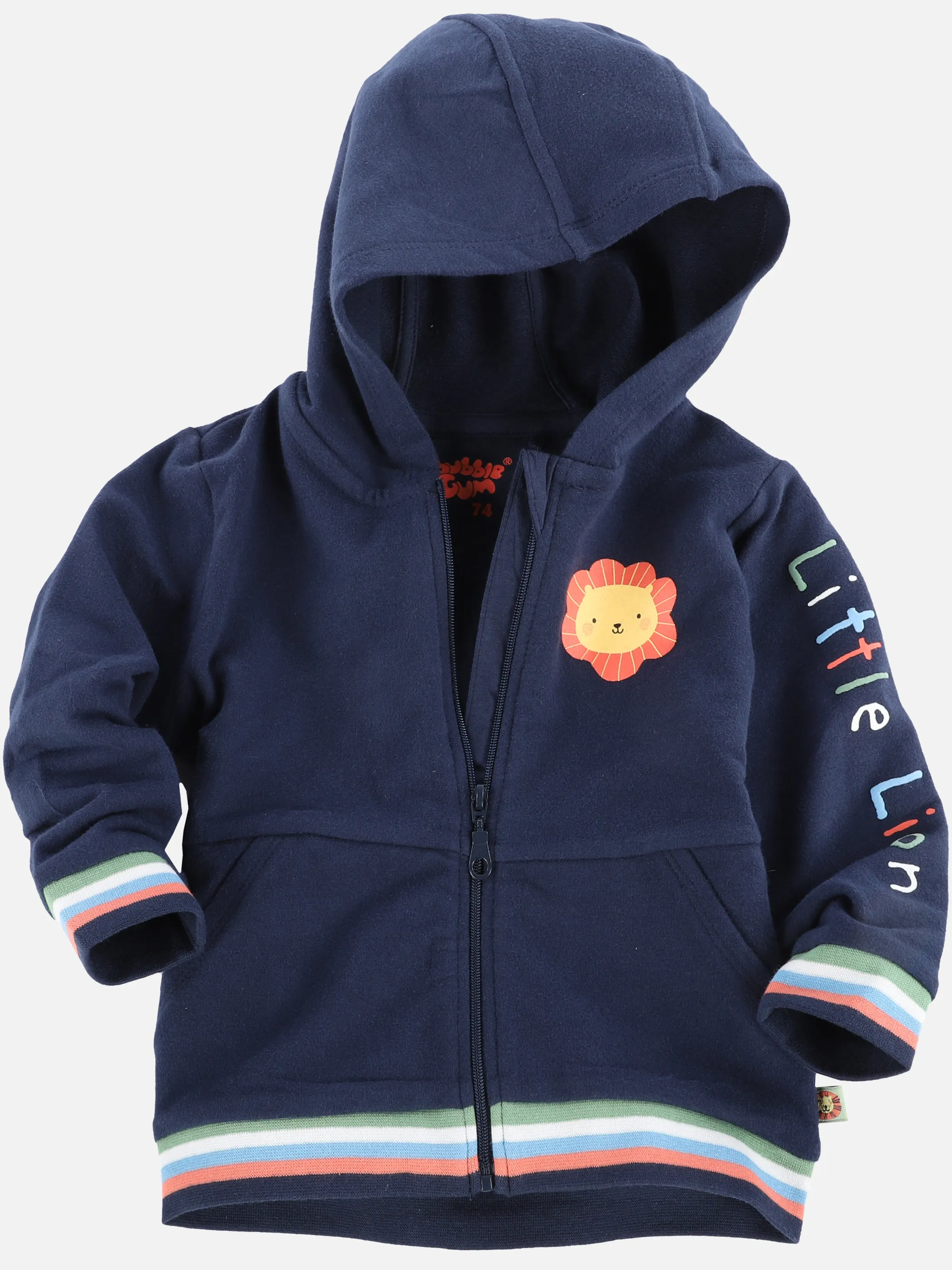 Jungen Sweatjacke mit bunten Details