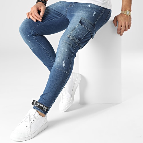 Jean Skinny DH-3892 Bleu Denim