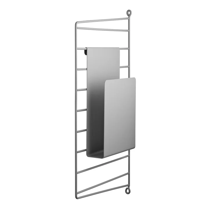 String - Magazinhalter, grau