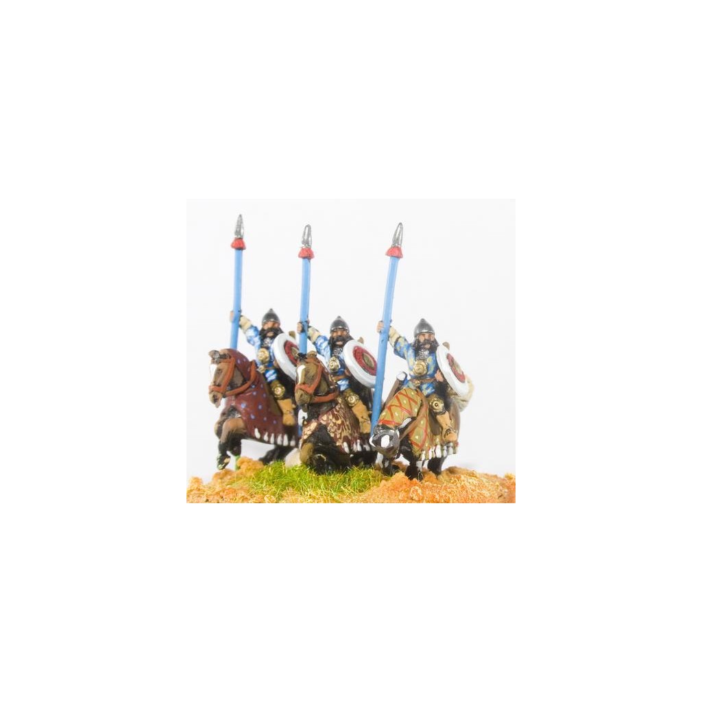 Empire Moghol : Cavalerie Lourde sur Chevaux en Caparaçon 3
