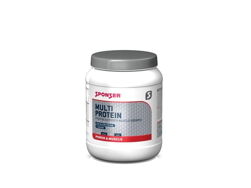 Sponser Pulver Multi Protein CFF Erdbeere 425 g Multiproteinpulver, Dose mit 850 g