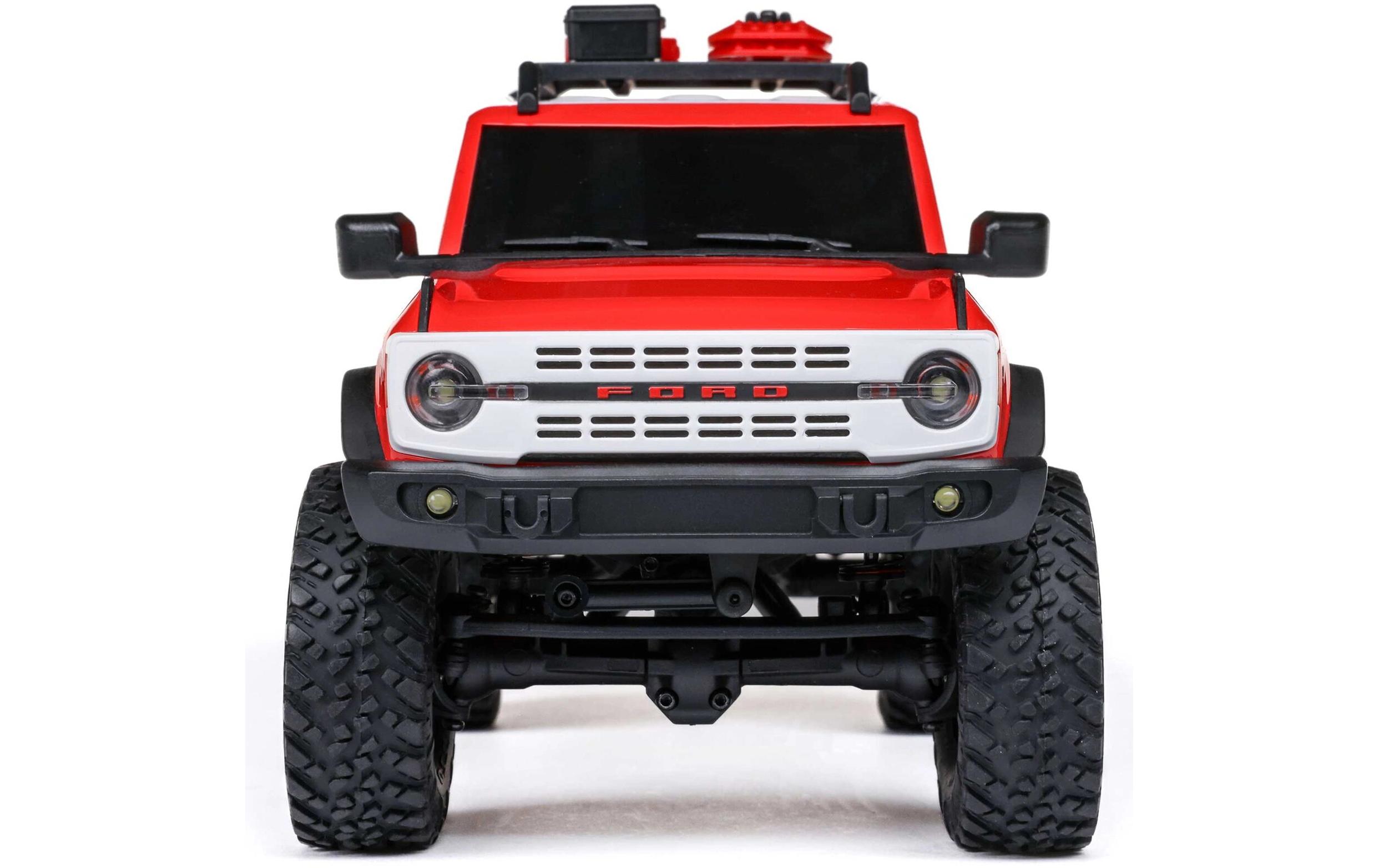 Rock Crawler SCX24 Ford Bronco, Rot RTR, 1:24<br>4 x 4 RTR Brushed Rock Crawler