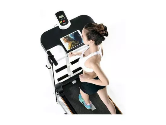 Tapis De Course Multifonctions Et Pliable Noir 1555 De La Marque Jocca