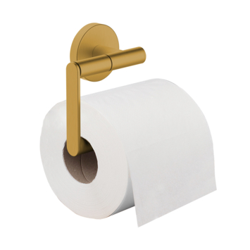 Marho Toiletrolhouder Luxor zonder klep geborsteld messing