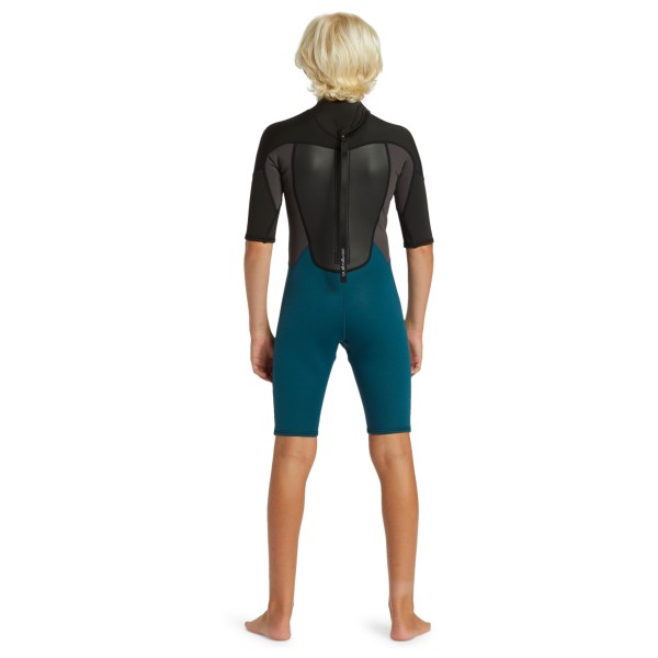 Quiksilver - Boy's 2/2 Prologue S/S SP Back Zip - Combinaison de surf