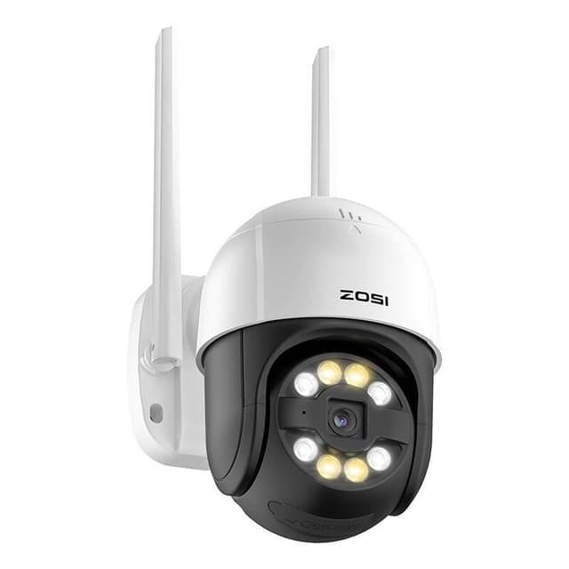 IP udendørs kamera ZOSI C289 WiFi Pan Tilt 3MP IP66 med 32GB microSD-kort