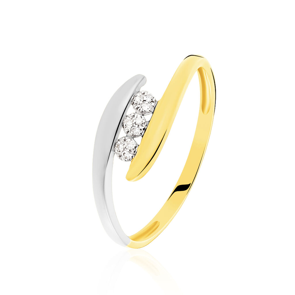Bague Delphine Or Bicolore Diamant