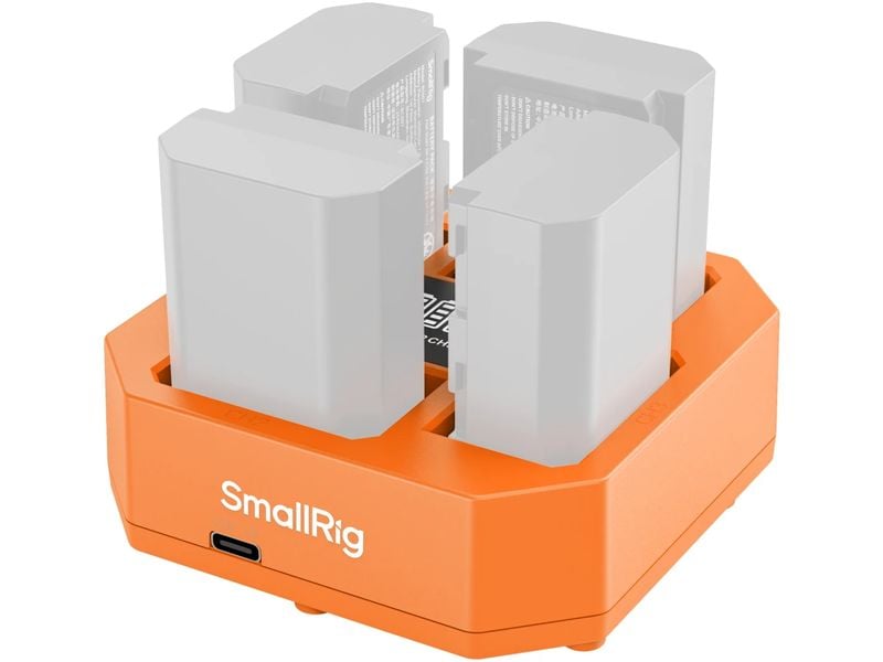 Smallrig Ladegerät NP-FZ100 Battery Charger 4-Kanal-Kamera-Akku-Ladegerät