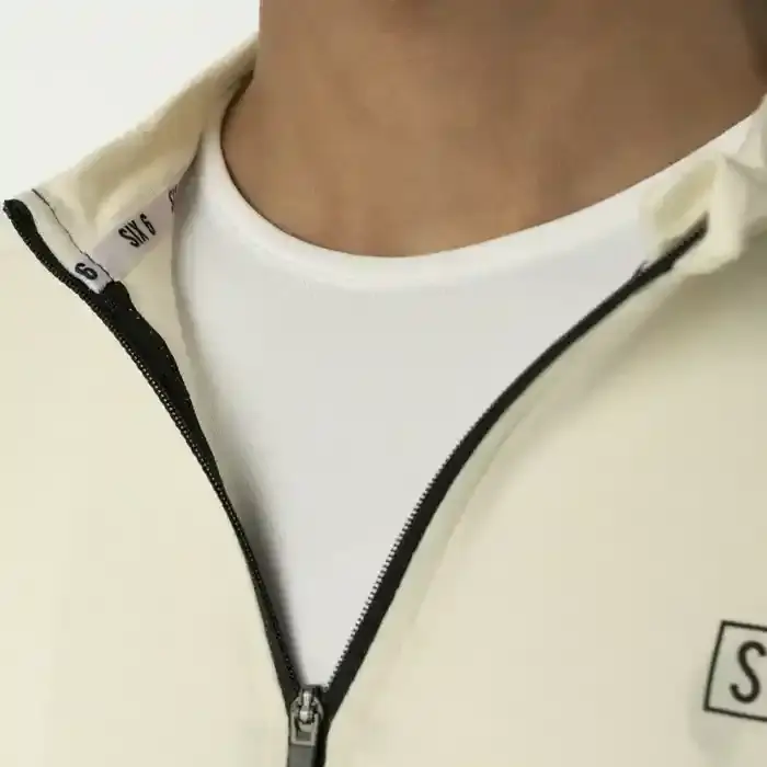 AGU Merino Fietsshirt Korte Mouwen SIX6 Wit Heren