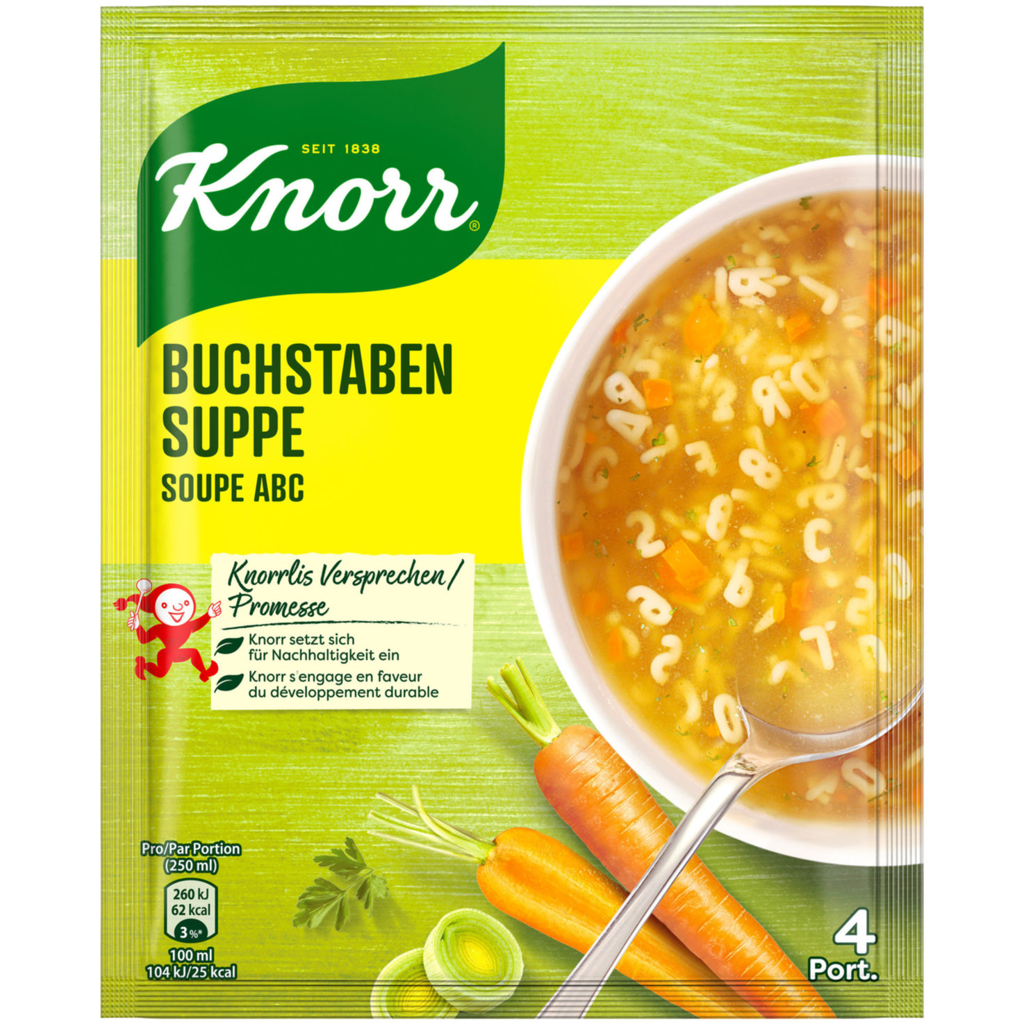 Knorr Buchstaben Suppe