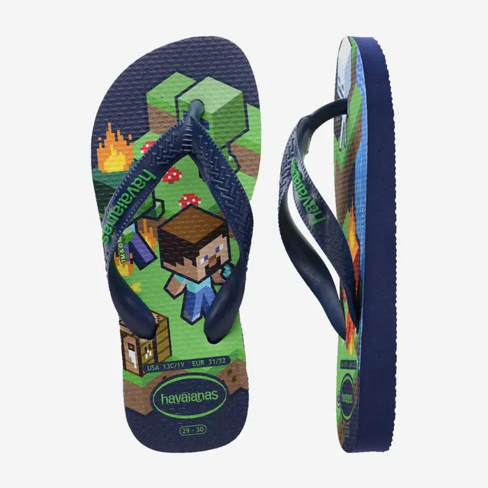 Havaianas Minecraft Teenslippers Junior