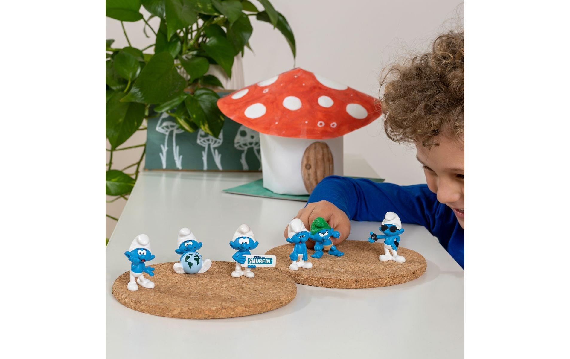 Spielzeugfigur Wildnis SchlumpfFigur zum Spielen und Sammeln