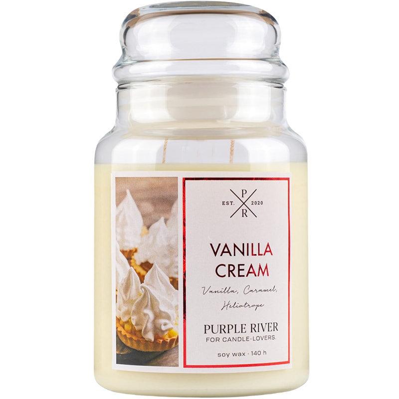 Bougie parfumée -  Vanilla Cream - Vanille & fève tonka - 623 g