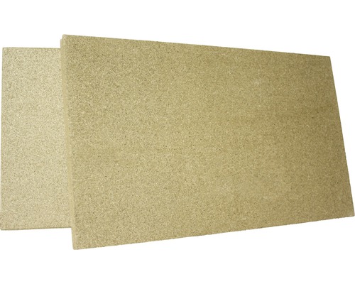 Vuurkastplaat van vermiculiet 600 500x300x25 mm
