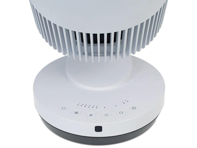 Stylies by Koenig Tischventilator Gemma Schwarz/Weiss Ventilator und Heizer in einem Gerät