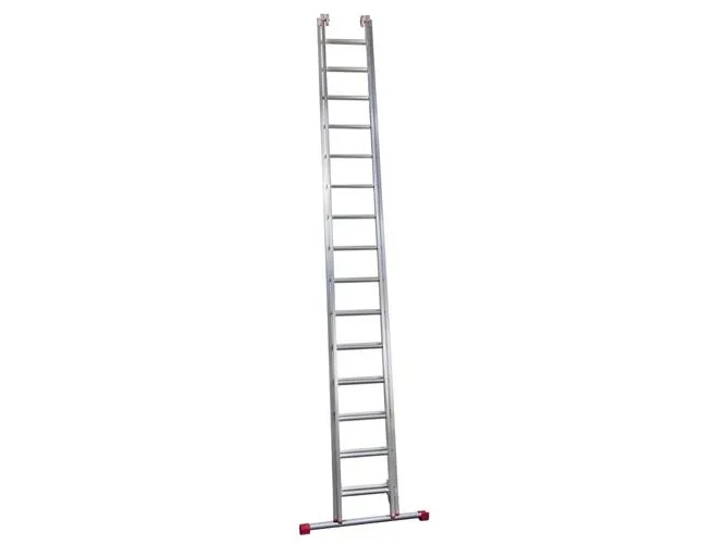 Jumbo Skydestige 2x15 trin - Max. stigelængde 7,7m, transportlængde 4,3m