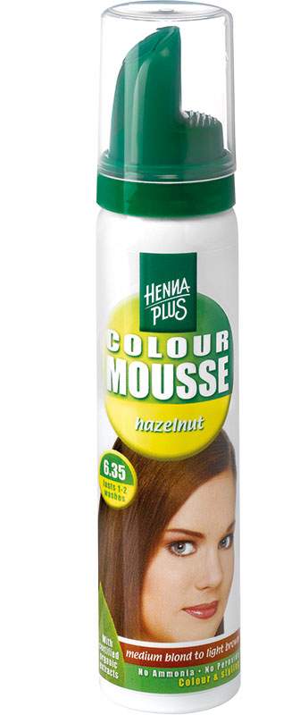 HENNA Colour Mousse<br>75 ml, Hazelnut 6.35