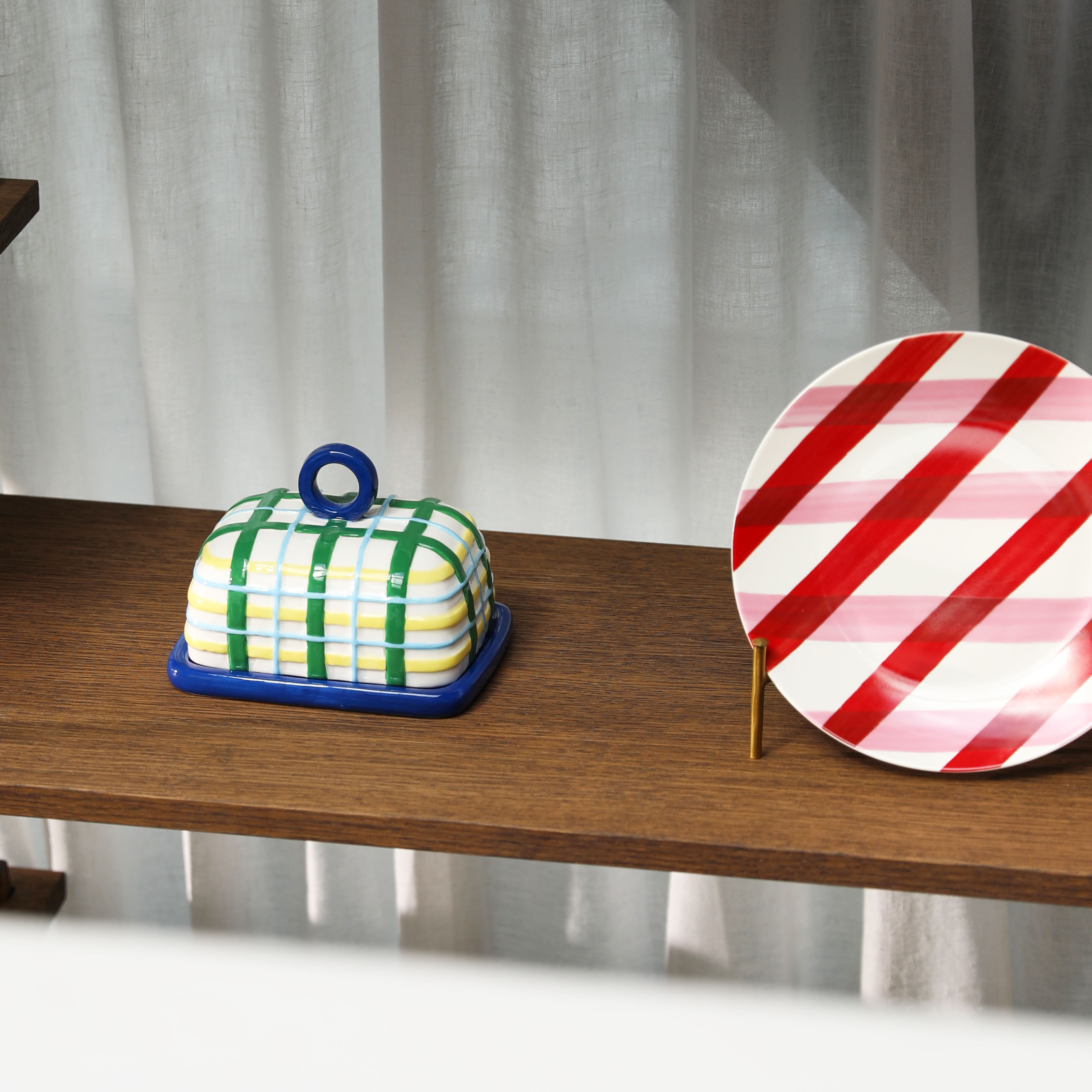 &k amsterdam Bliss Bord Ã 20,5 cm - Set van 4